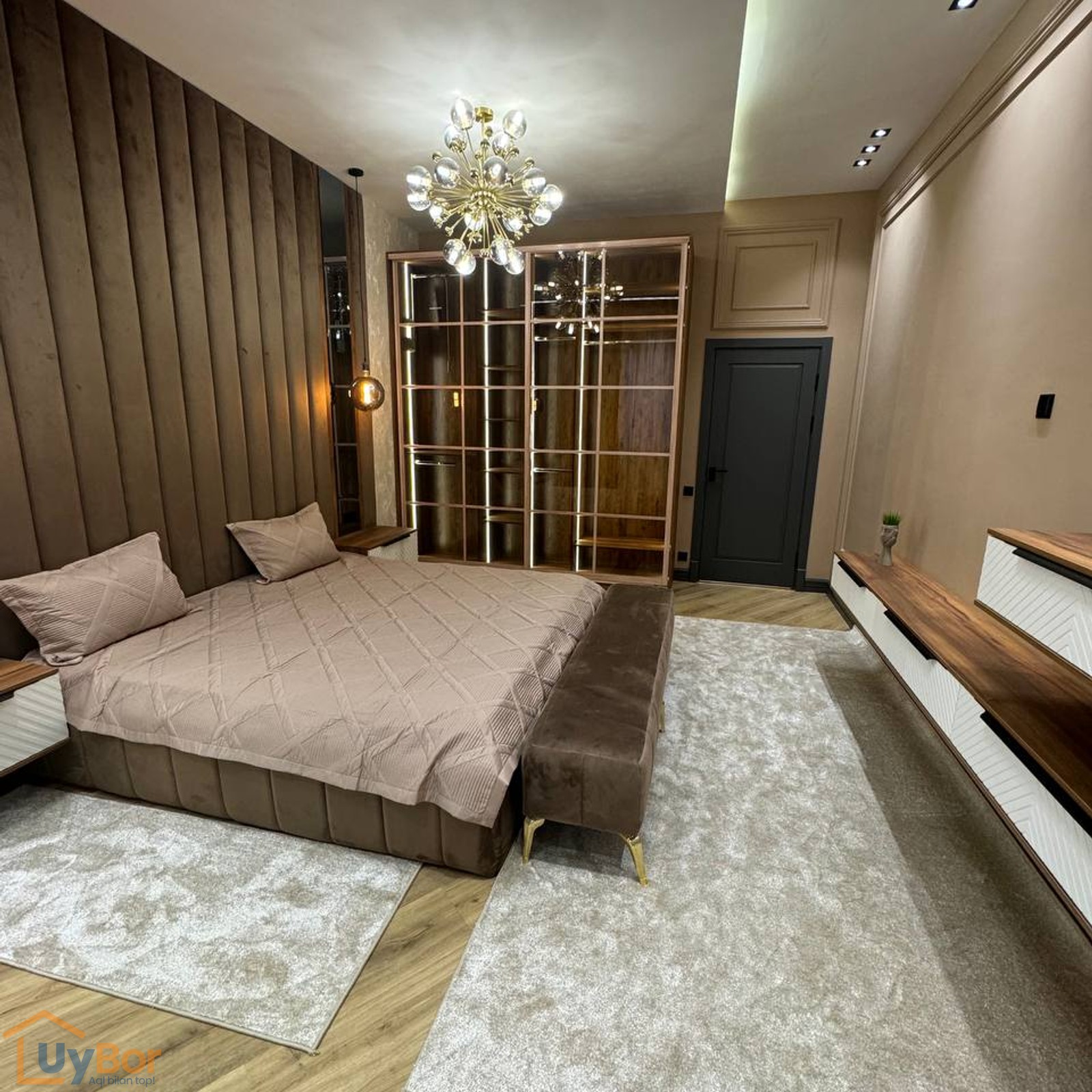 A 3-rooms well Furnished apartment for sale in district Yunusabad,  Tashkent city.