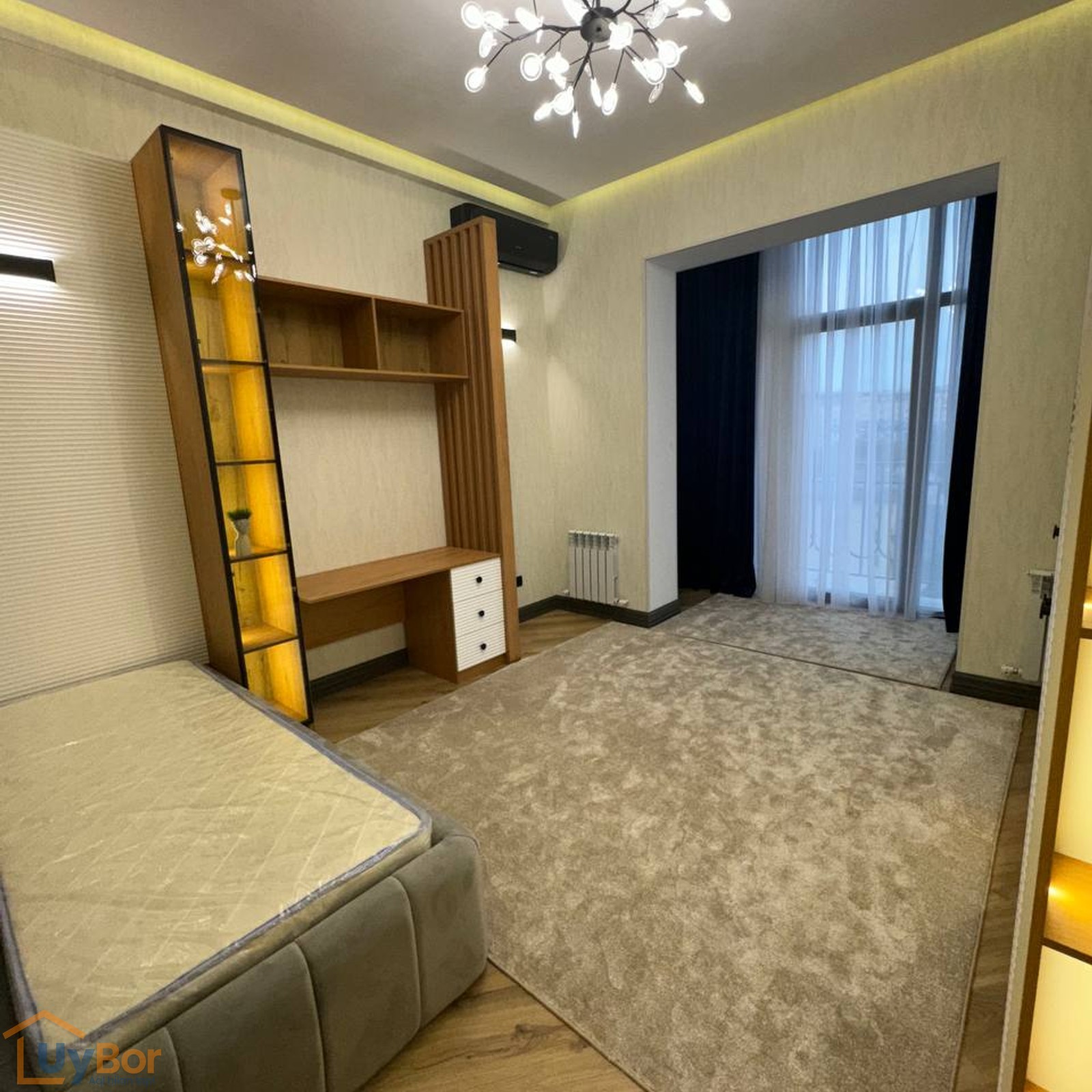 A 3-rooms well Furnished apartment for sale in district Yunusabad,  Tashkent city.