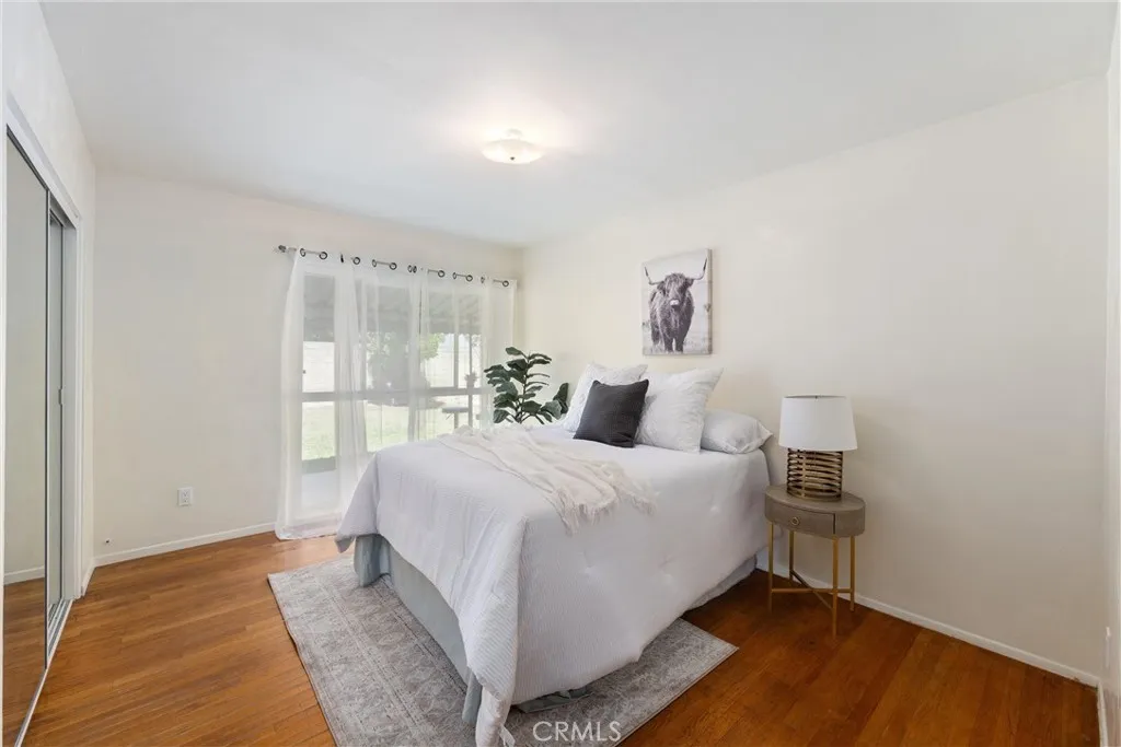 A 4-bedroom single-family residence for sale 1106 N Wright St, Santa Ana.