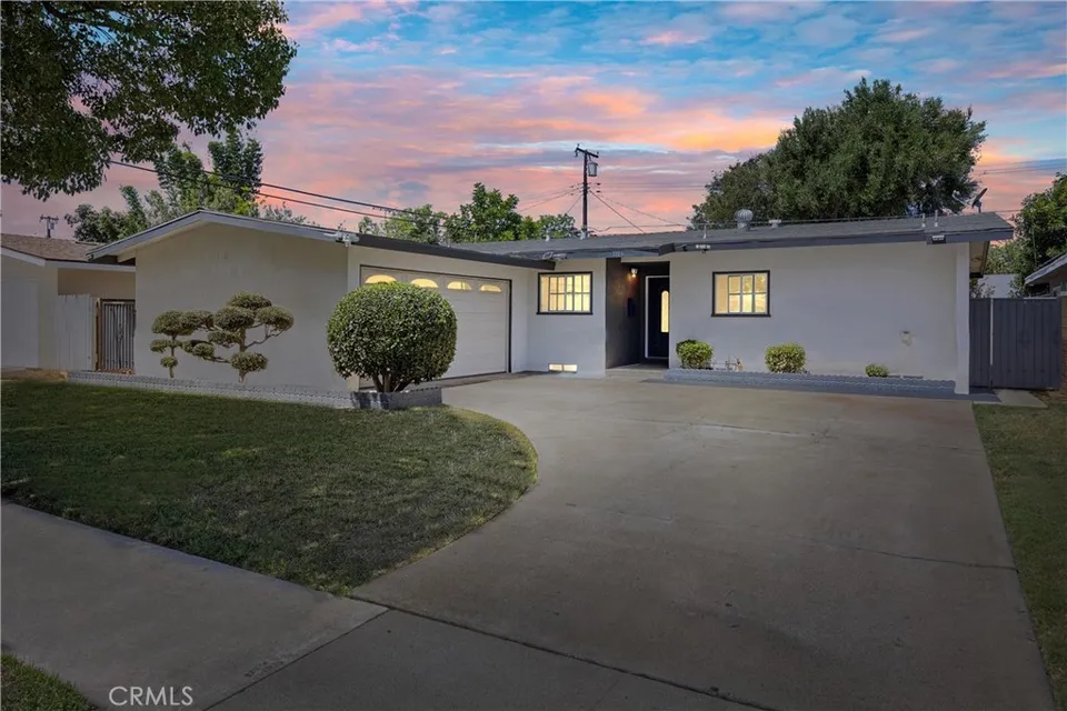 A 4-bedroom single-family residence for sale 1106 N Wright St, Santa Ana.